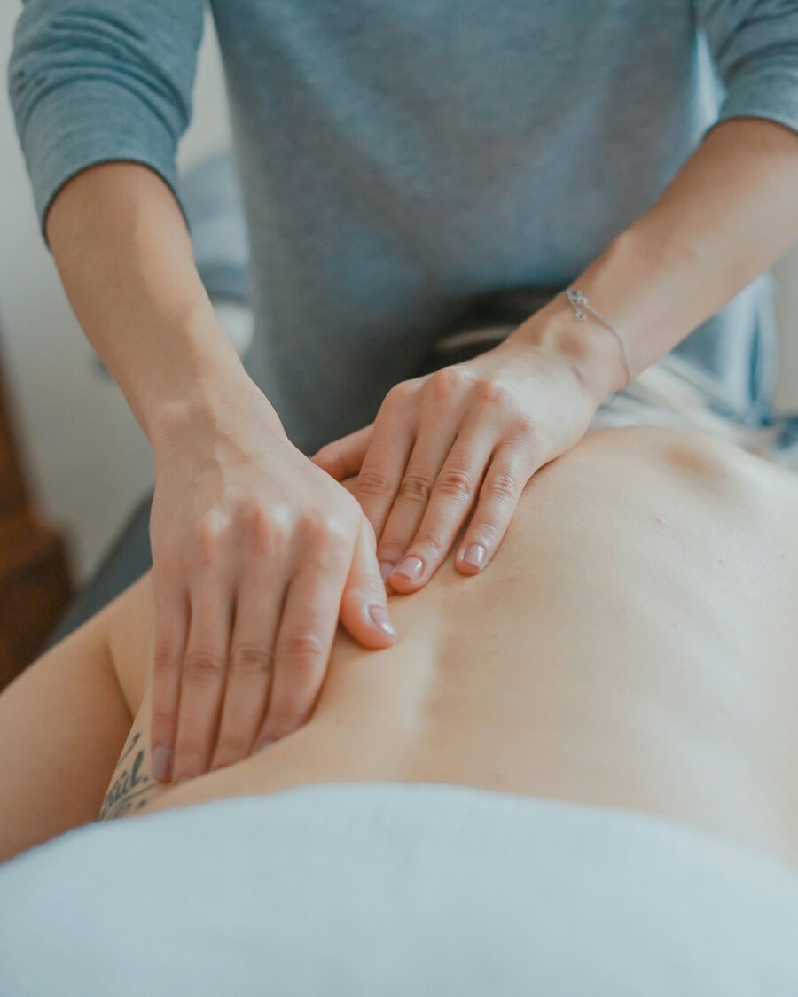 Massage du dos